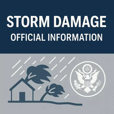 Storm Damage Oficial Information Image